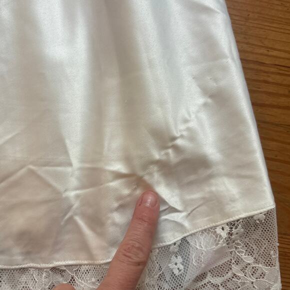 NWT Marthea white ivory lace corset adjustable slip dress SIZE XS - Picture 3 of 8